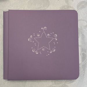 7 x 7 Creative Memories Purple “Lavender Star” Album
